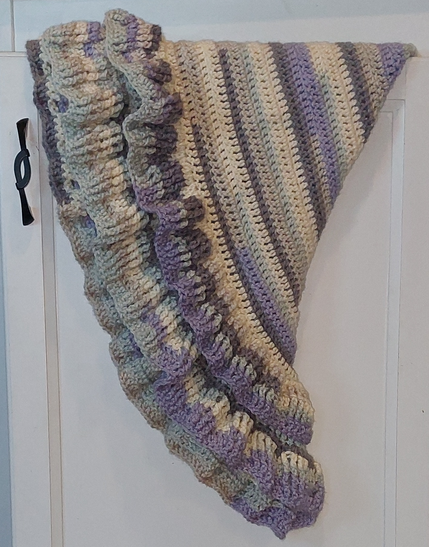 Ruffled Shawl