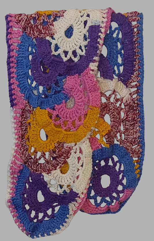 Calico Flower Bold Scarf