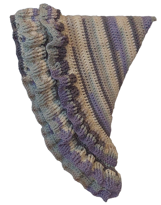 Ruffled Shawl